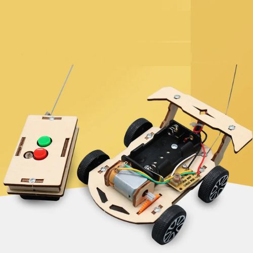 Bois DIY « Voiture Télécommandée » – Construis et Pilote Ton Propre Bolide!